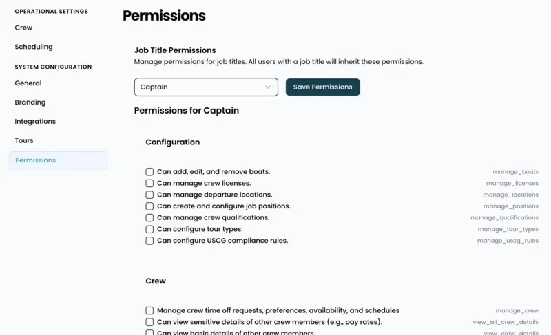 Permissions User Guide